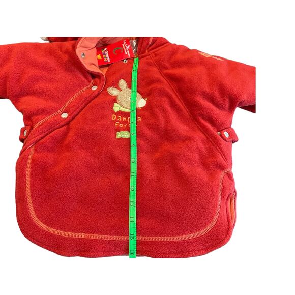 La Compagnie Des Petits Embroidered Woodland Fantasy Warm Fleece 3-9 mo Gift - Picture 9 of 13